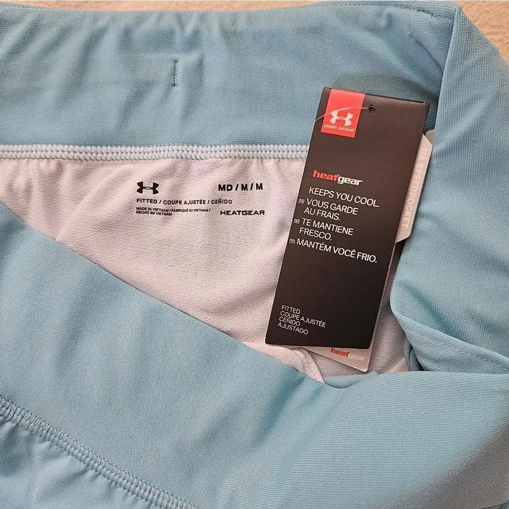 Under Armour Blue Fitted Speedpocket Running Shorts
